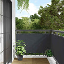 altanafskærmning 600x90 cm PVC antracitgrå