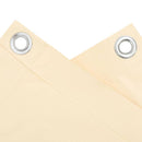 altanafskærmning 600x90 cm PVC cremefarvet