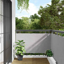 altanafskærmning 500x120 cm PVC grå
