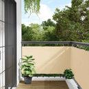 altanafskærmning 300x120 cm PVC cremefarvet