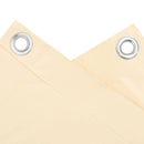 altanafskærmning 500x120 cm PVC cremefarvet