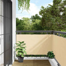 altanafskærmning 500x120 cm PVC cremefarvet