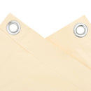 altanafskærmning 600x120 cm PVC cremefarvet
