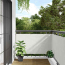 altanafskærmning 400x120 cm PVC hvid