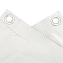 altanafskærmning 700x120 cm PVC hvid