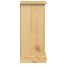 sengebord Corona 35x32,5x74 cm massivt fyrretræ