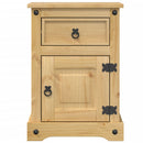 sengebord Corona 45x35x64 cm massivt fyrretræ
