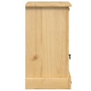 sengebord Corona 45x35x64 cm massivt fyrretræ