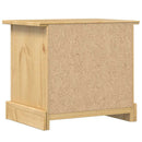 sengebord Corona 53x39x47 cm massivt fyrretræ
