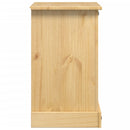 sengebord Corona 53x39x66 cm massivt fyrretræ