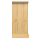 sengebord Corona 53x39x84 cm massivt fyrretræ