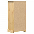 sengebord Corona 53x39x103 cm massivt fyrretræ