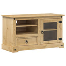 tv-bord Corona 100x45x58 cm massivt fyrretræ