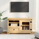 tv-bord Corona 100x45x58 cm massivt fyrretræ
