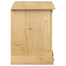 tv-bord Corona 100x45x58 cm massivt fyrretræ