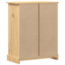 kommode Corona 92x48x114 cm massivt fyrretræ