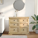 kommode Corona 110x43x91 cm massivt fyrretræ