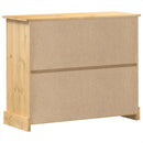 kommode Corona 110x43x91 cm massivt fyrretræ