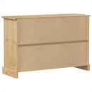 skænk Corona 112x40x75 cm massivt fyrretræ