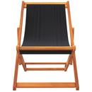 foldbare strandstole 2 stk. stof sort