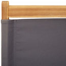foldbare havestole 4 stk. stof og massivt træ antracit