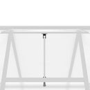 drivhus med fundamentramme 169x169x202 cm aluminium sølvfarvet