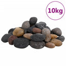 polerede småsten 10 kg 5-8 cm flerfarvet