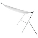 T-sejl til båd 170x170x(113-182,5) cm forlængerdel hvid
