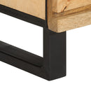 skænke 2 stk. 60x34x75 cm massivt ru mangotræ