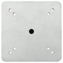 nedgravet parasolbase 16x16x39,5 cm stål sølvfarvet