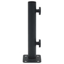 parasolholder til Ø32/34/38 mm stang stål matsort