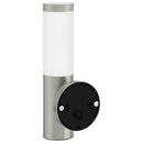 Udendørs væglampe 2 pcs Sølv 15 x 7,5 x 33 cm