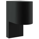 Udendørs væglampe 2 pcs Sort 12 x 7 x 15 cm Rustfrit stål