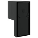 Udendørs væglampe 2 pcs Sort 12 x 7 x 15 cm Rustfrit stål