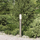 pullertlampe med sensor 80 cm rustfrit stål IP44