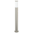 pullertlampe med sensor 80 cm rustfrit stål IP44