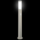 pullertlampe med sensor 80 cm rustfrit stål IP44