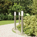 pullertlamper med sensor 3 stk. 80 cm rustfrit stål IP44
