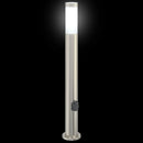 pullertlamper med stikkontakt 3 stk. 80 cm rustfrit stål IP44