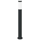 pullertlampe 80 cm rustfrit stål IP44