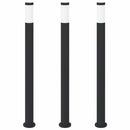 pullertlamper 3 stk. 110 cm rustfrit stål IP44