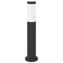 pullertlampe med sensor 50 cm rustfrit stål IP44