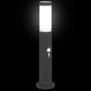 pullertlampe med sensor 50 cm rustfrit stål IP44
