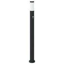 pullertlampe med sensor 110 cm rustfrit stål IP44