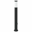 pullertlamper med stikkontakt 3 stk. 80 cm rustfrit stål IP44