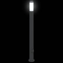 pullertlampe med stikkontakt 110 cm rustfrit stål IP44