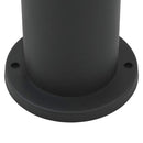 pullertlampe med stikkontakt 110 cm rustfrit stål IP44