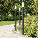 pullertlamper med stikkontakt 3 stk. 110 cm rustfrit stål IP44
