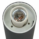 pullertlamper med sensor og stikkontakt 3 stk. 50 cm rustfrit stål IP44