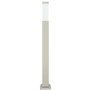 pullertlampe 80 cm rustfrit stål IP44